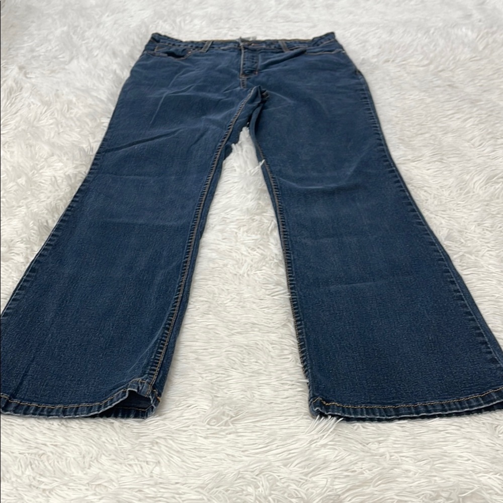 LEVIS, SIGNATURE AT  WAIST BOOTCUT DENIM Jeans WOMENS (Misses) SIZE 12M